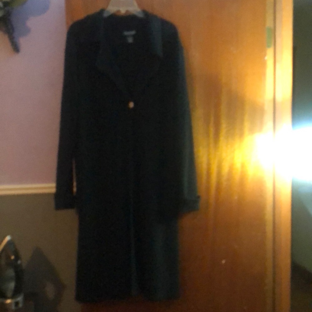 Dialogue Black Long Sweater/Jacket